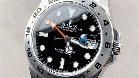 foto rolex explorer 2|2021 rolex explorer 2 introduction.